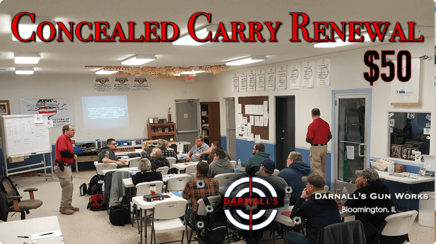 Concealed Carry Renewal Class Photo